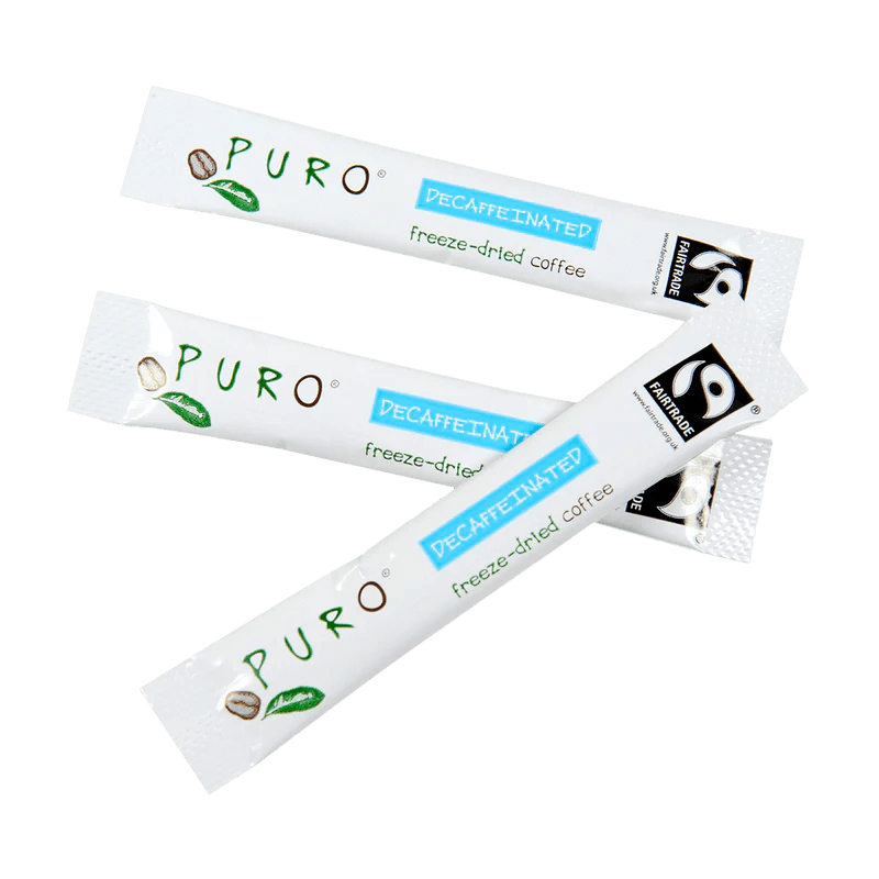 Instant koffie Puro F/T decaf stick 250st