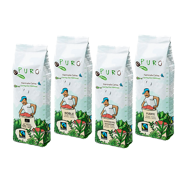 Proefpakket Puro Fairtrade bonen - Puro
