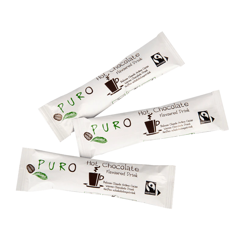 Puro Fairtrade instant chocodrink (100 zakjes) - Puro